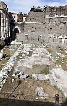 Forum of Augustus in Rome, Italy