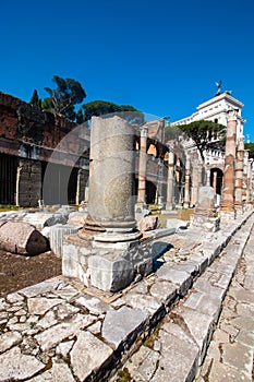 Forum of Caesar in Rome