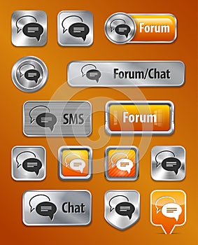 Forum/Chat/SMS web elements