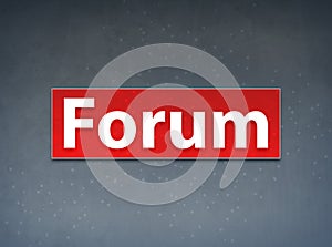 Forum Red Banner Abstract Background