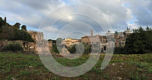 Forum was the center of day-to-day life in Rome