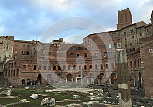 Forum was the center of day-to-day life in Rome