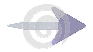 Forward Arrow Icon for Next Step Navigation, vector design Generative AI