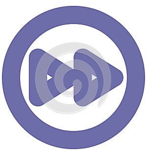 Forward Isolated Vector Icon which can easily modified or edit Forward Isolated Vector Icon which can easily modified or edit