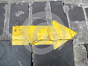 The Forwarded yellow arrow