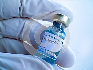 Fosphenytoin medical bottle photo