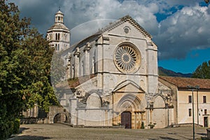 Fossanova Abbey, earlier Fossa Nuova, is a Cistercian monastery in Italy, in the province of Latina, near the railway-station of P