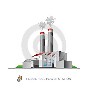 Fossil fuel power station