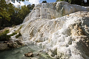 Fosso Bianco hot springs in Bagni San Filippo photo