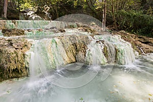 Fosso Bianco hot springs in Bagni San Filippo photo