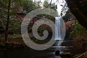 Foster falls, Foster falls natural area in eastern Tennessee during early spring