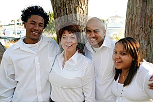 Foster Mother with children