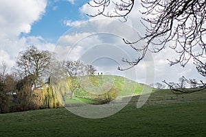 Fotheringhay castle motte