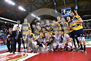 Volleyball Italina Supercup Men Cucine Lube Civitanova vs Modena Volley