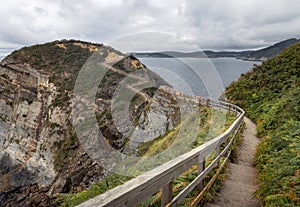 Costal Path at Costa do Morte, Galicia photo