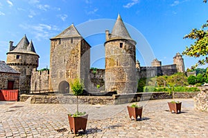 FougÃ¨res, Brittany, France.