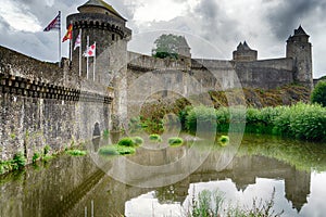 FougÃ¨res castle in Normandy tourist attraction