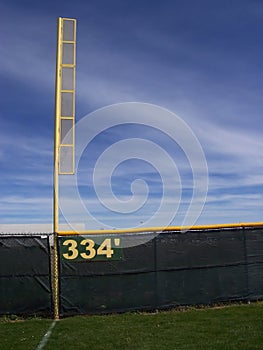 Foul Pole and Fence photo