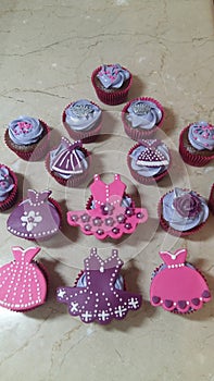 Foundant Art Cupcakes