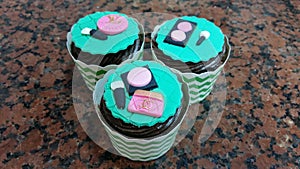 Foundant Art Cupcakes