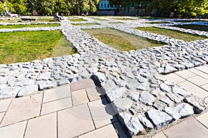 Foundation of The Church of the Tithes in Kiev