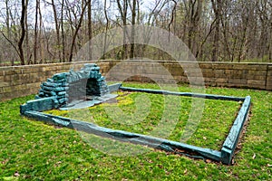 The Foundation of Lincoln Boyhood National Memorial, Indiana