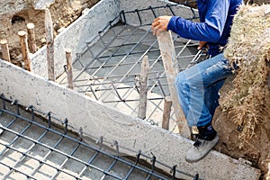 Foundation steel for home building