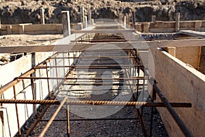 Foundation steel reinforcement