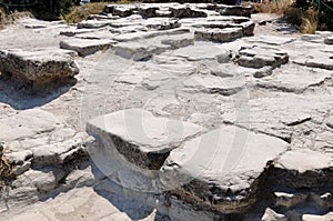 Altar to Athena - Troy, Hisarlik, Archaeological Site of Troy, Hisarlik, Canakkale Province, Turkey photo