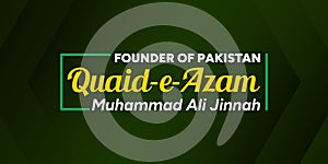 Founder of Pakistan, Quaid-e-azam Muhammad ALi jinnah, Leader