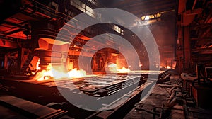 foundry casting steel mill