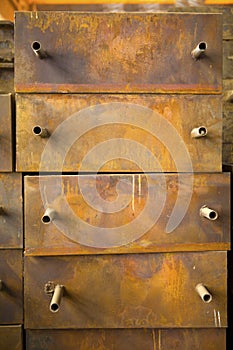 Foundry, sand molded casting