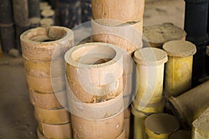 Foundry, sand molded casting