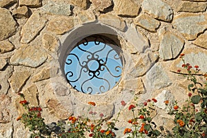 Foundry Window at Lighthouse in Cabo de Palos