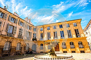 Fountain in Aix-en-Provence