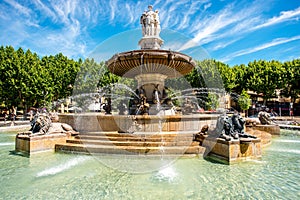 Fountain in Aix-en-Provence