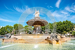 Fountain in Aix-en-Provence