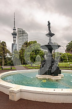 Fountain in albert Park