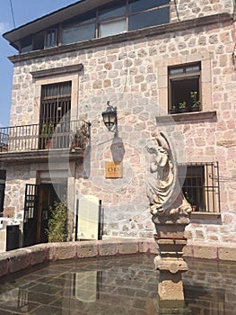 Fountain of the Angel, Morelia, Michoacan photo