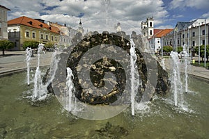 Fountain at Banska Bystrica