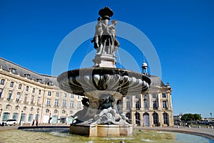 Fountain in Bordeaux