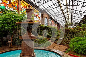 Fountain and Botanical Gardens Toluca photo