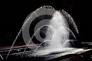 Fountain in Brindavan Gardens, Mysore, Karnataka, India