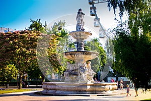 Fountain in Budapest