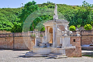 Fountain Cavallina. Genzano di Lucania.Italy.