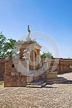 Fountain Cavallina. Genzano di Lucania.Italy.