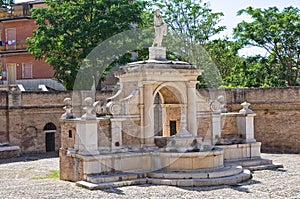 Fountain Cavallina. Genzano di Lucania.Italy.