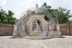 Fountain Cavallina. Genzano di Lucania.Italy.