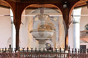 Fountain in the courtyard of Gazi Husrev-beg Mosque