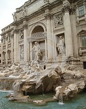 Fountain di Trevi in Rome, Italy